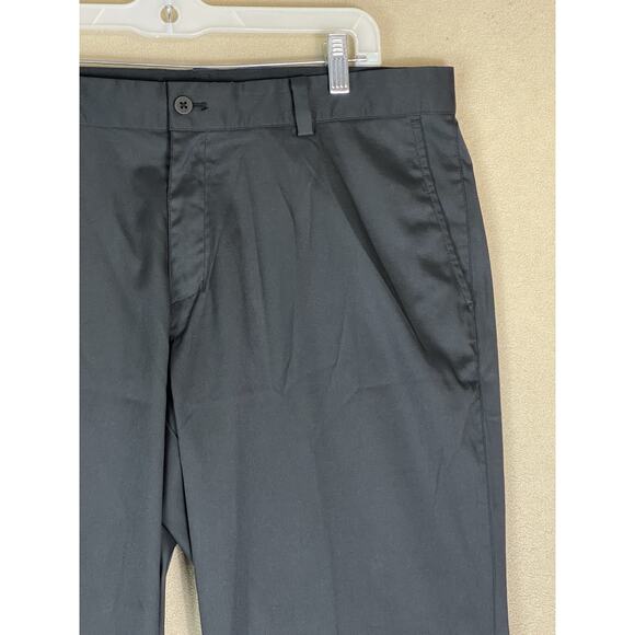 Nike Golf Pants Mens 35x30 Black Tour Performance Dri-Fit Straight Leg Stretch - Picture 3 of 13